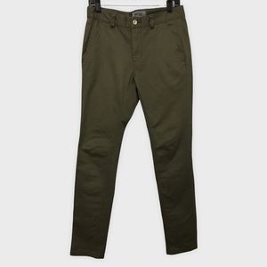 WeSC Alessandro Men’s Jeans Olive Green Pants Denim Size 30x32